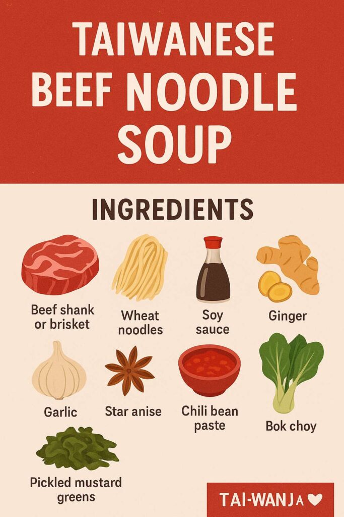 Taiwanese Beef Noodle Soup
