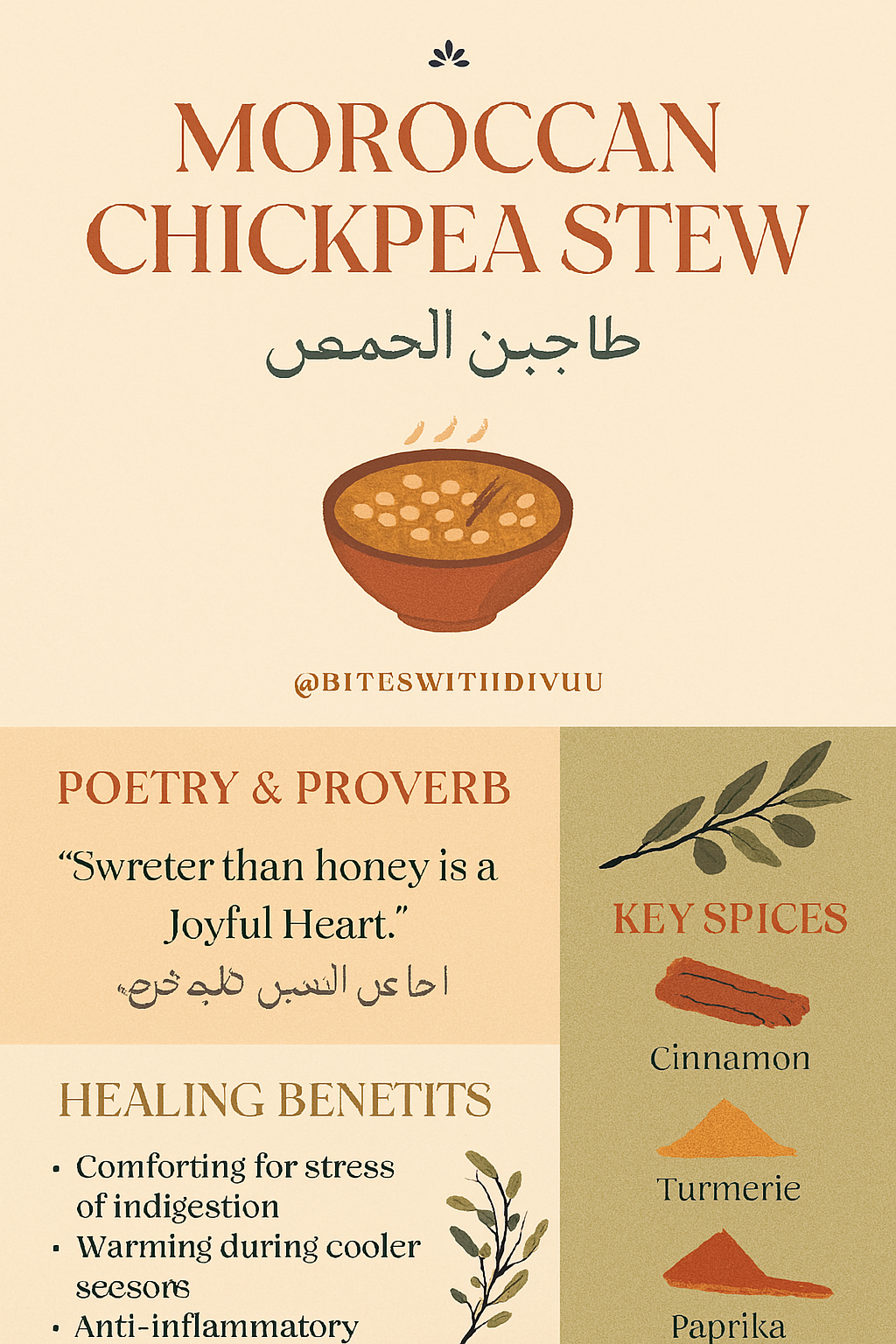 moroccan chickpea stew