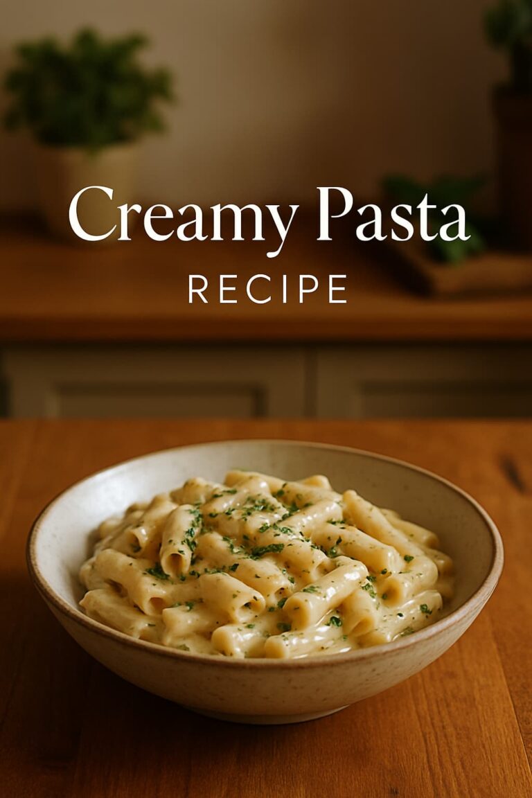 creamy pasta recipe