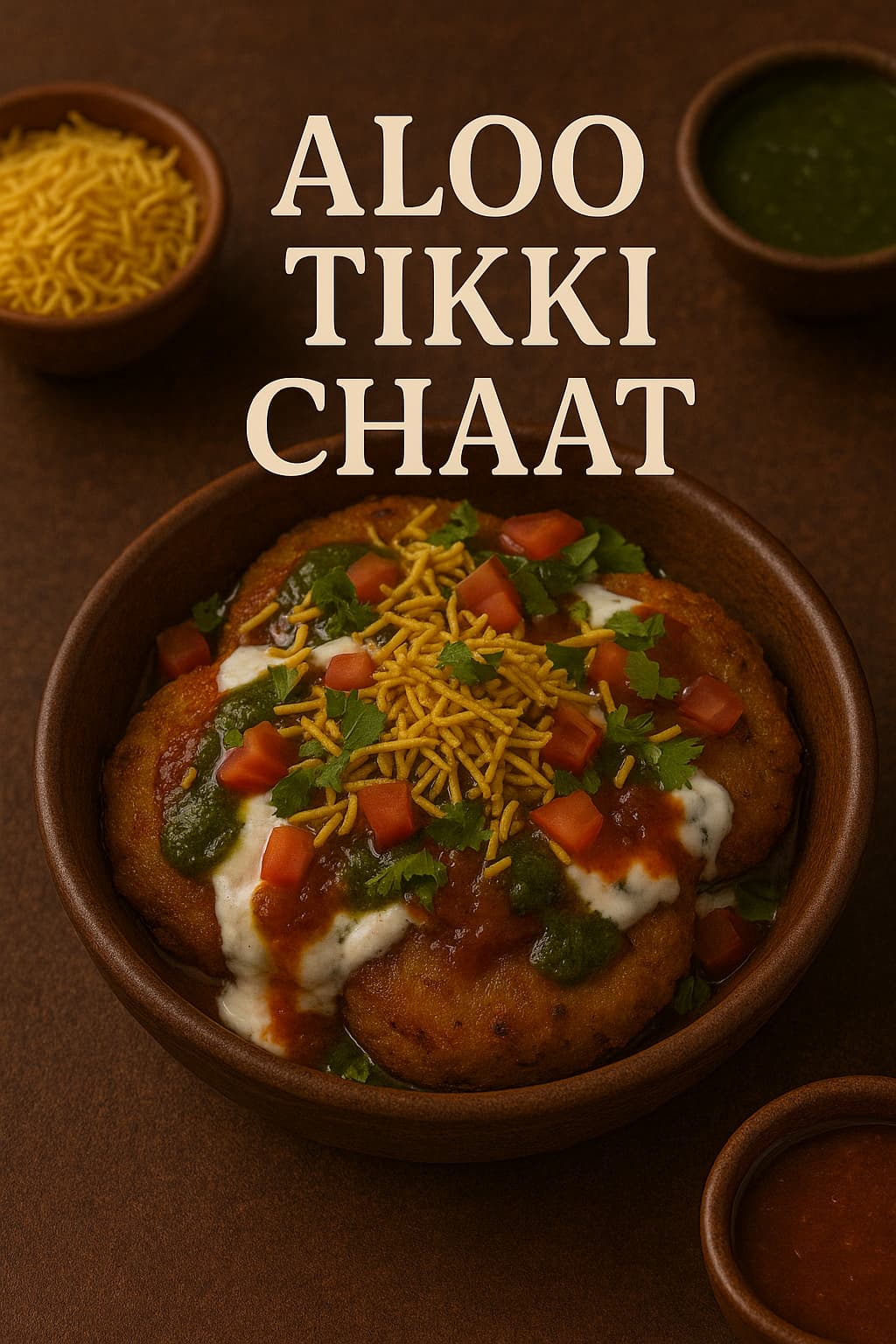 aloo tikki chaat