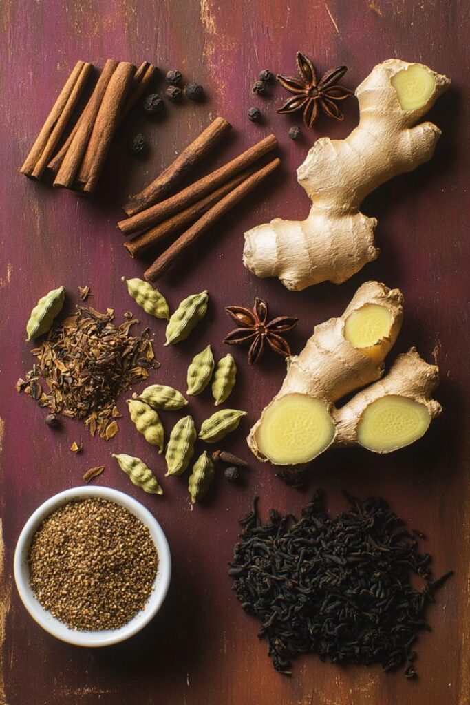 masala chai ingredients