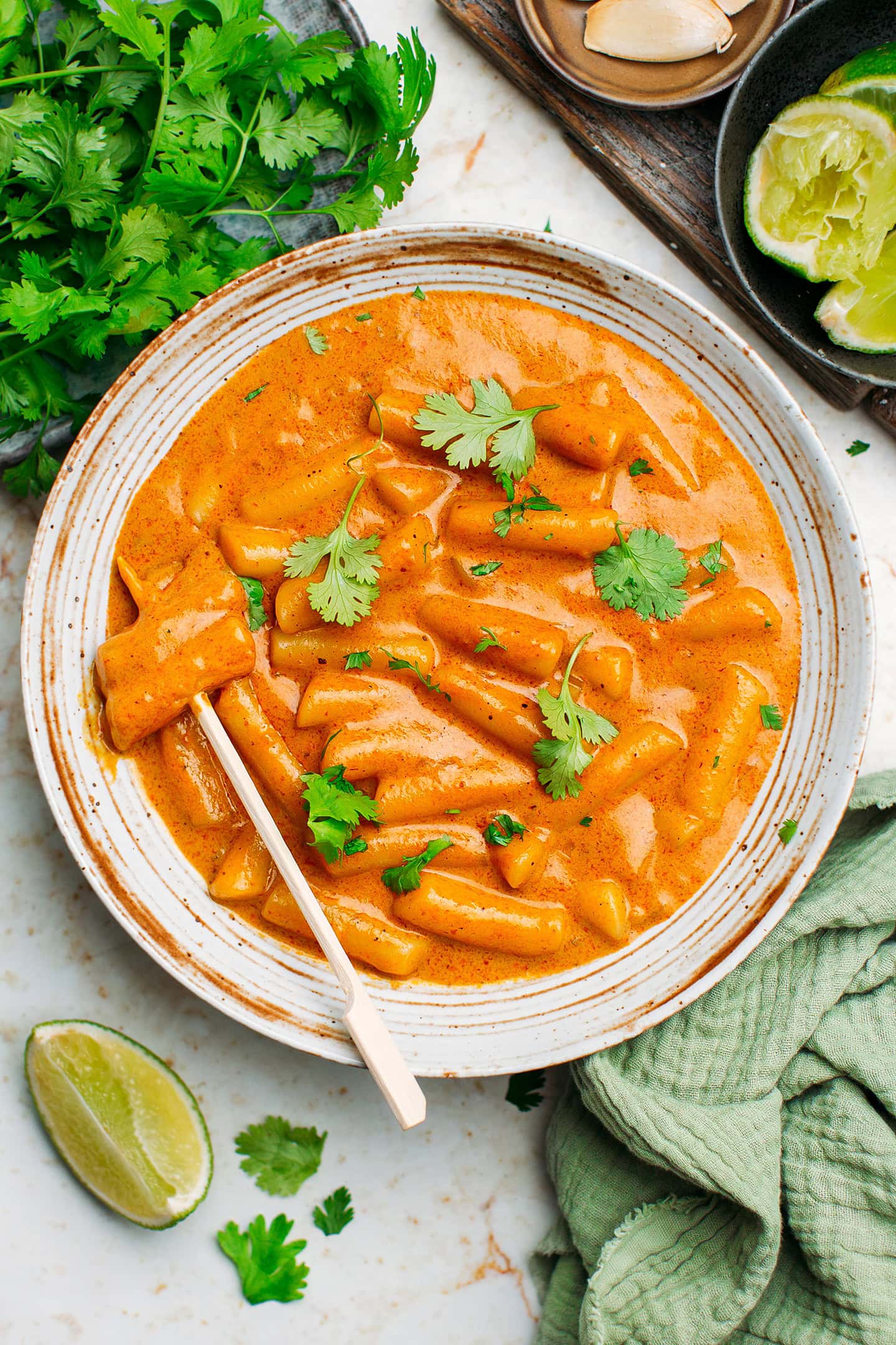 vegetarian tteokbokki recipe