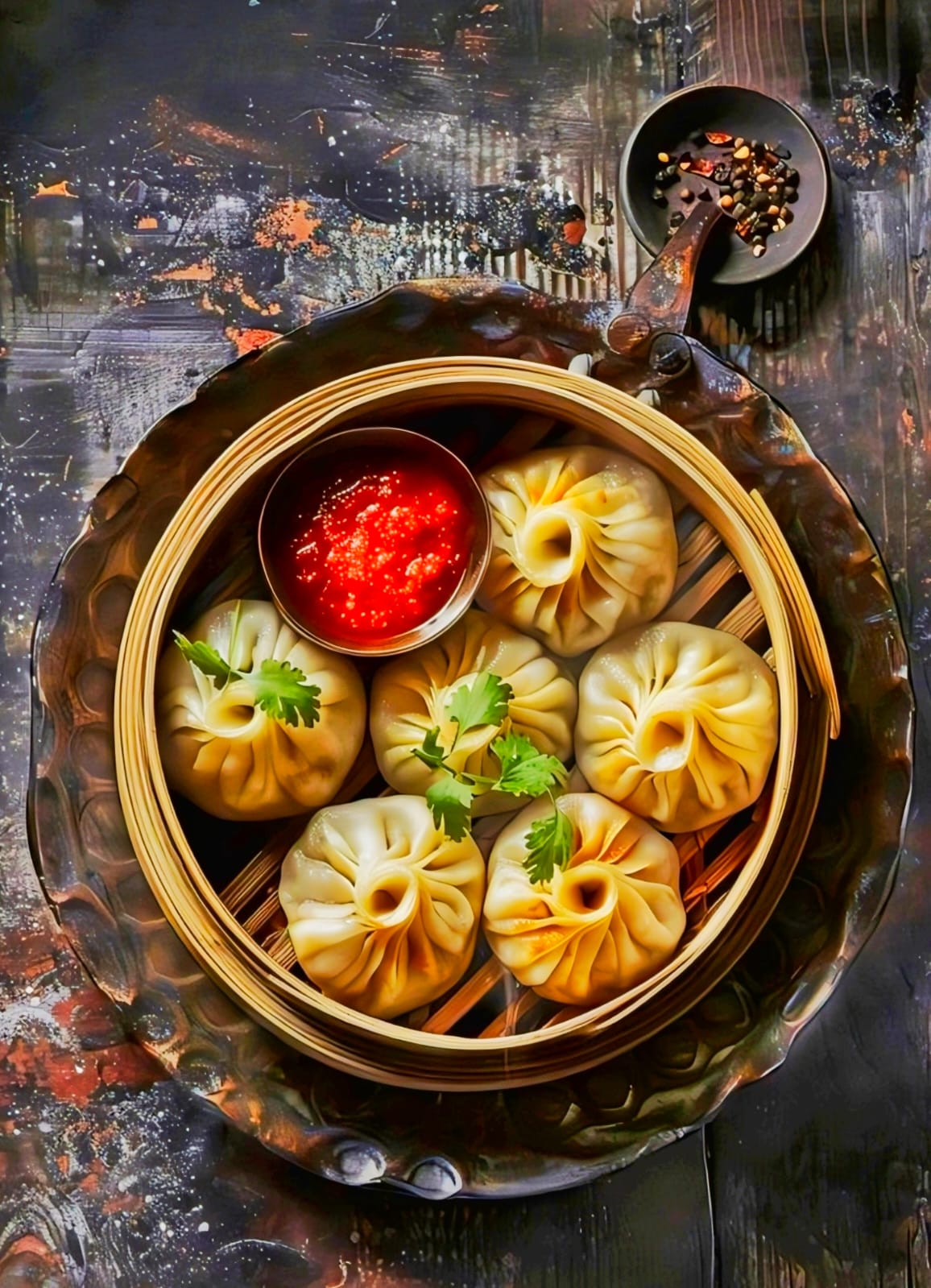 cheese corn momos recipe
