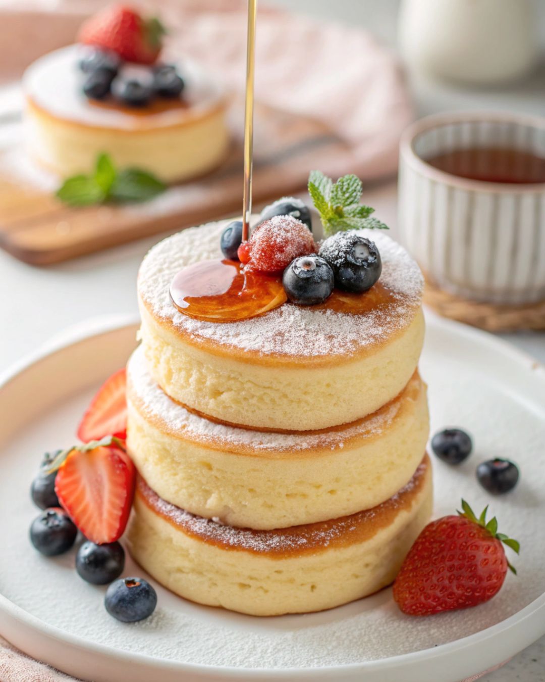 Japanese Soufflé Pancakes