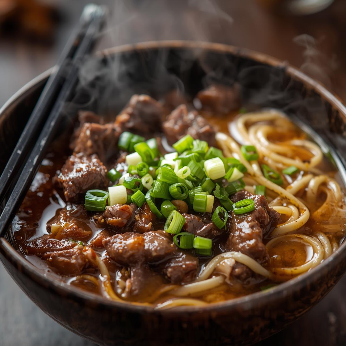 Taiwanese Beef Noodle Soup
