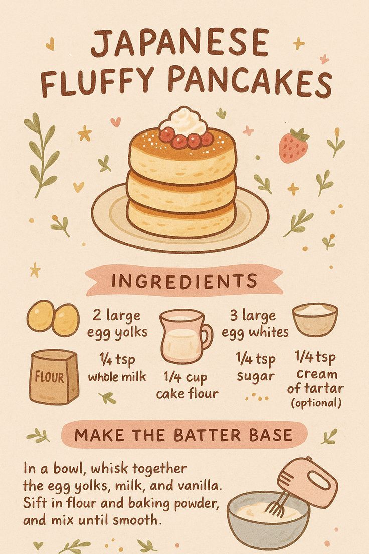 Japanese Soufflé Pancakes